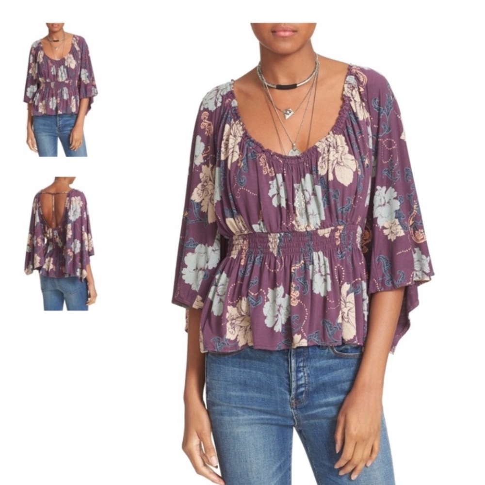 Free People top size S open back
